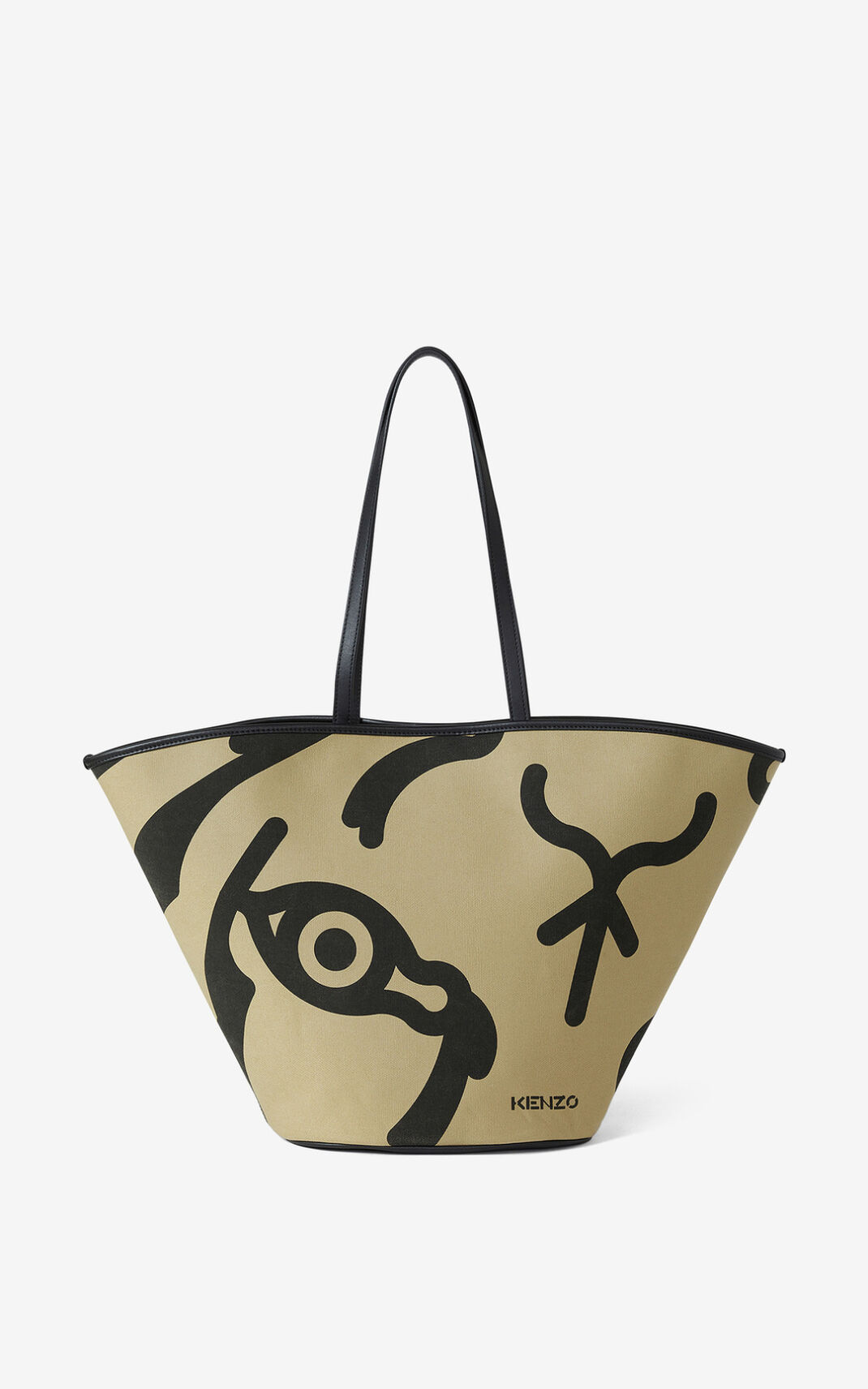 Kenzo Large Arc Tote Bag Beige For Womens 6521YEIBW